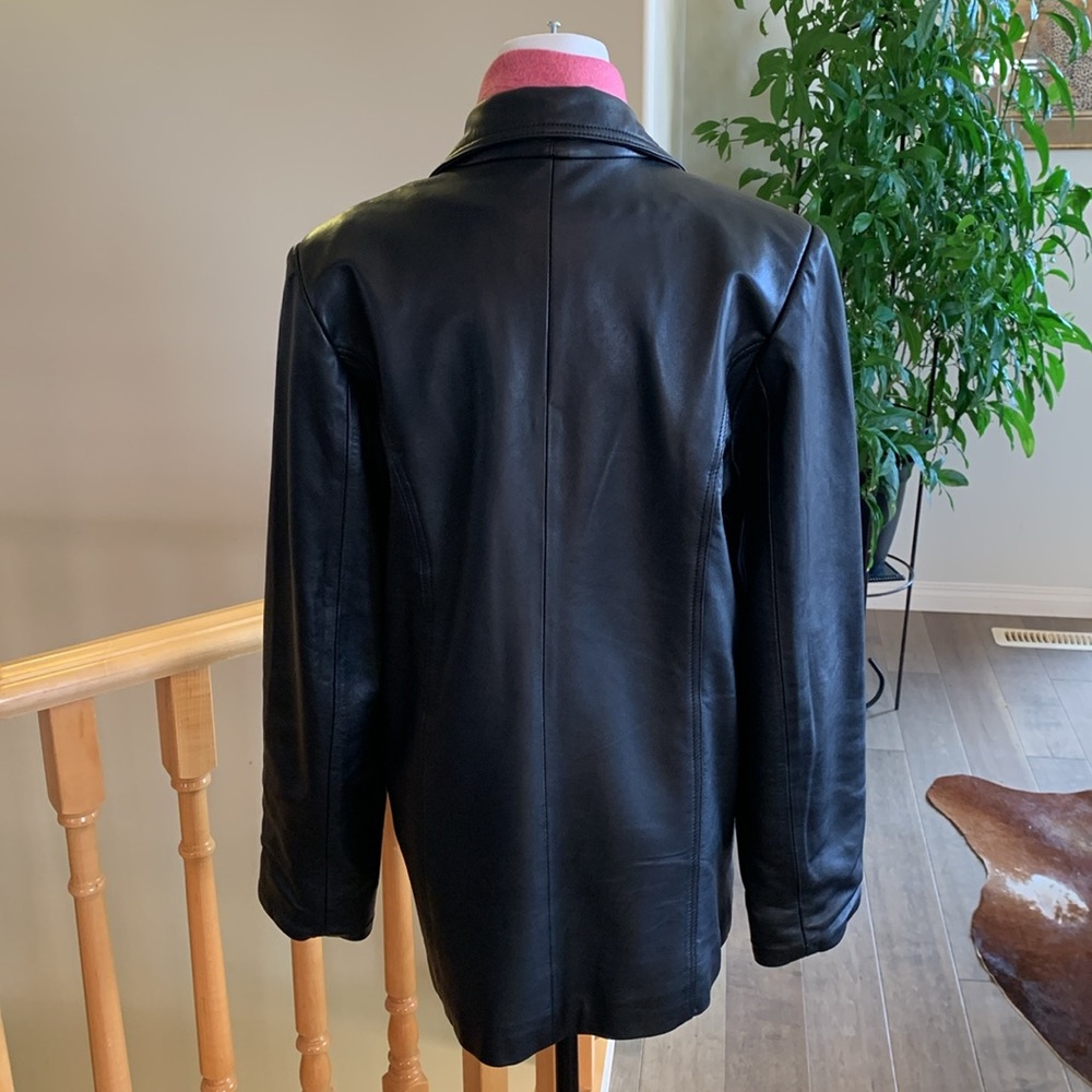✨Denver Hayes Lamb Skin Leather Car Coat✨ - Picture 3 of 17